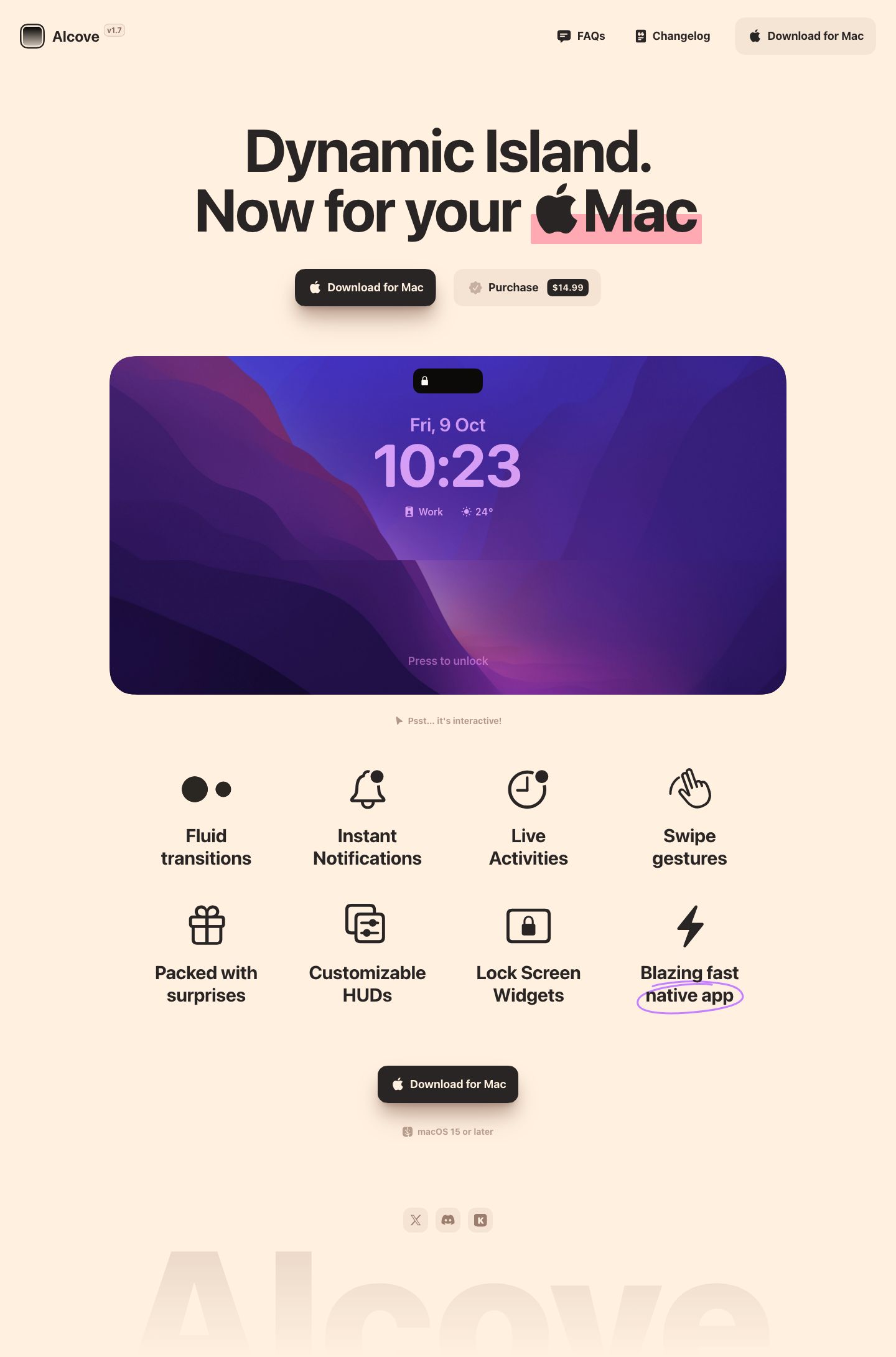tryalcove.com — Full page
