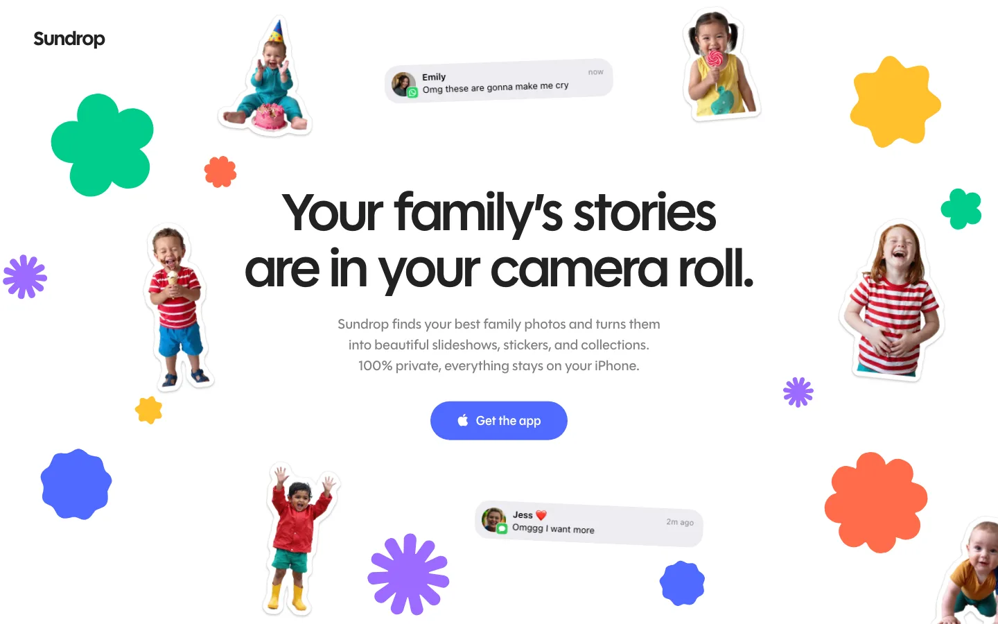 trysundrop.app — Hero