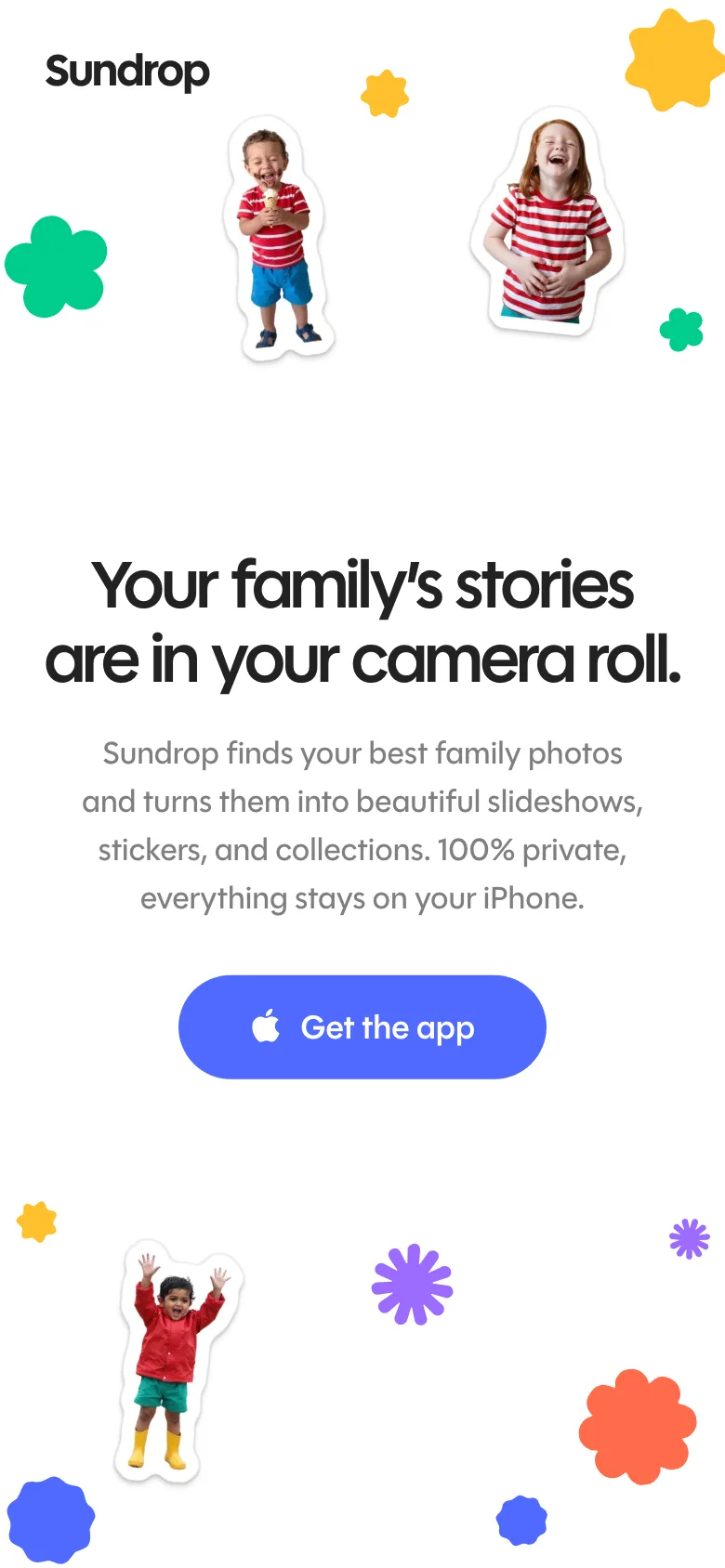 trysundrop.app — Mobile