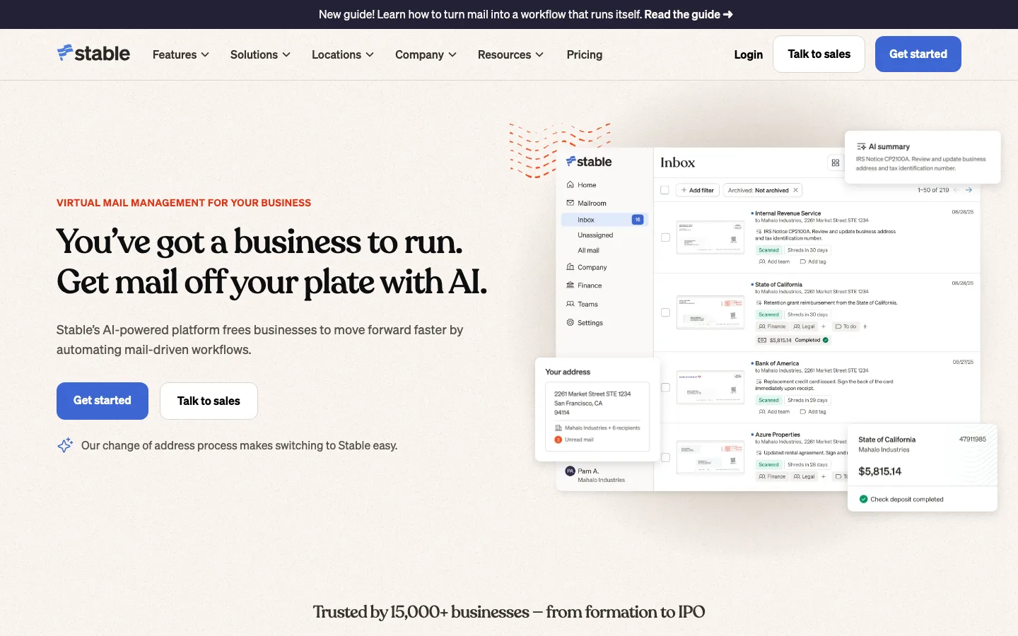 usestable.com — Hero