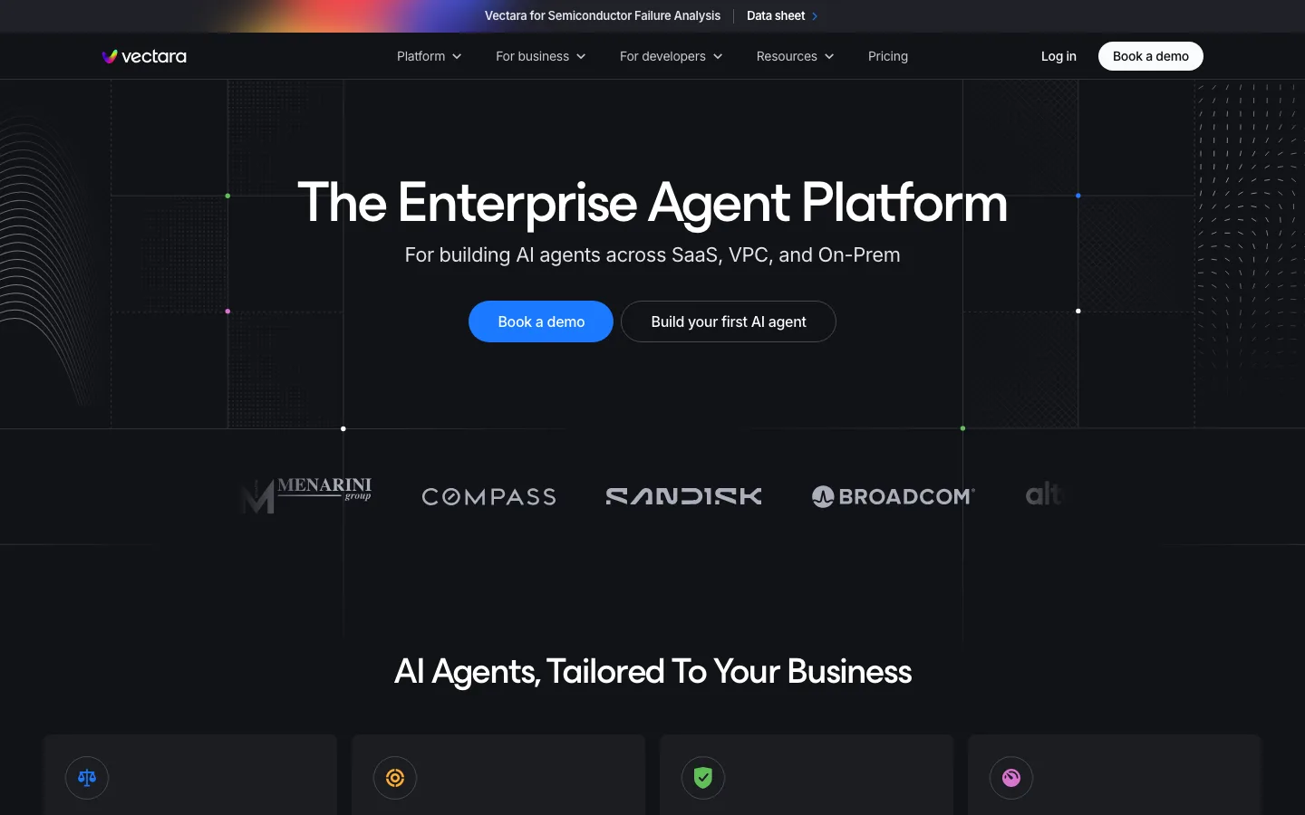 vectara.com — Hero