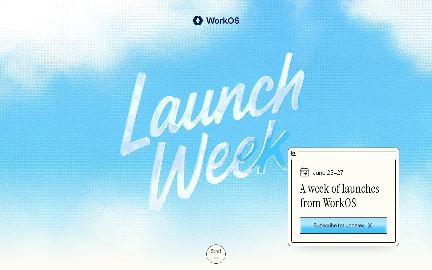 workos.com/launch-week/summer-2025 — Hero